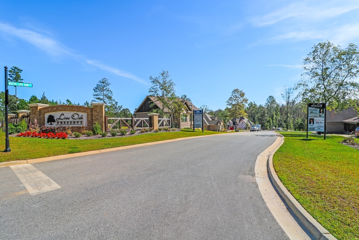 Live Oak Preserve Subdivision Driggers Construction Warner Robins