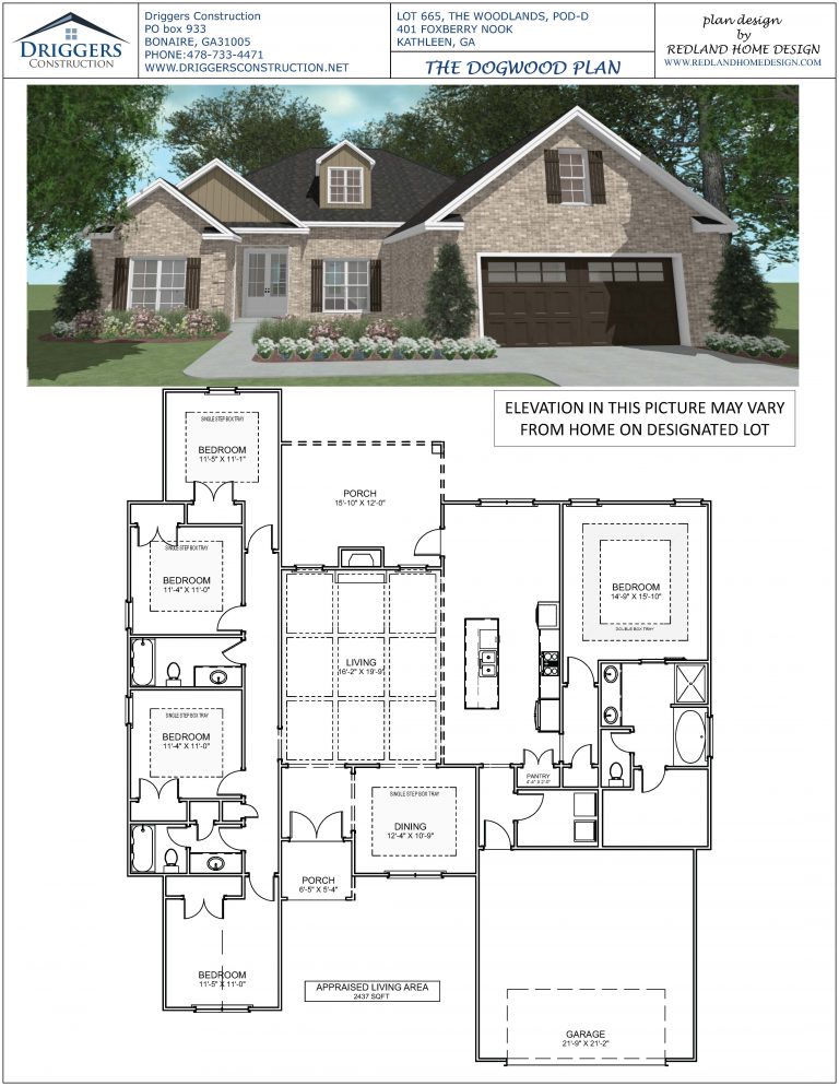 Floor Plans | Driggers Construction