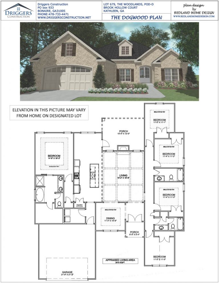 Floor Plans | Driggers Construction